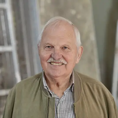 Martins Vater, Gründer des Malerbetriebs